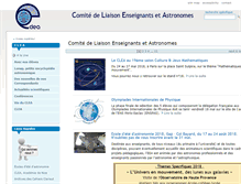 Tablet Screenshot of clea-astro.eu